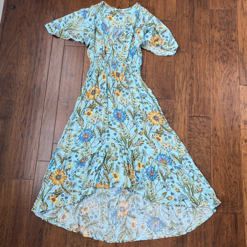 Abel the Label Floral Midi Dress